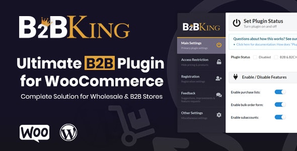 B2BKing v4.9.90 - The Ultimate WooCommerce B2B & Wholesale Plugin