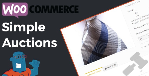 WooCommerce Simple Auctions v3.0.0 - Wordpress Auctions