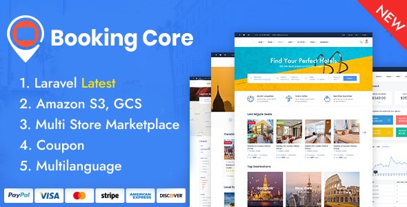 Booking Core v3.6.0 - Ultimate Booking System