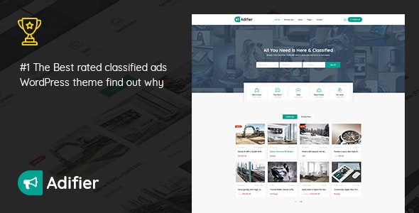 Adifier v3.9.5 - Classified Ads WordPress Theme 