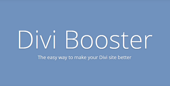 Divi Booster v4.3.6