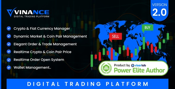 Vinance v2.0 - Digital Trading Platform - nulled