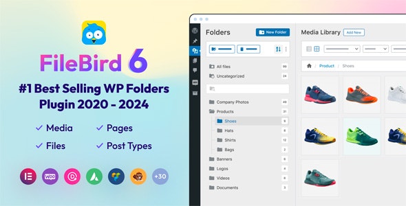 FileBird v6.2.5 - Media Library Folders 