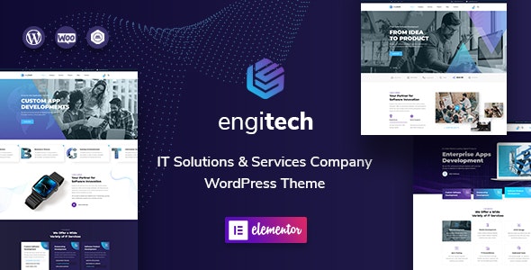 Engitech v1.8.5 - IT Solutions & Services WordPress Theme 