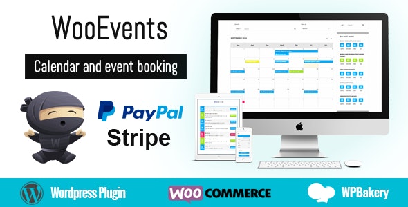 WooEvents v4.1 - Calendar and Event Booking