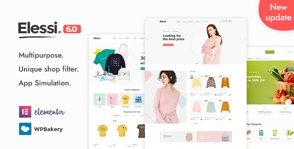 Elessi v6.1.2.1 - WooCommerce AJAX WordPress Theme - RTL support 