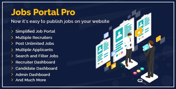 Jobs Portal Pro v2.6 - Plugin For WordPress 