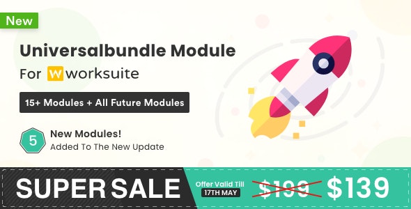 Universal Modules Bundle for Worksuite CRM v1.1.9