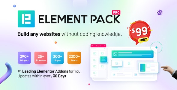 Element Pack v7.12.7 - Addon for Elementor Page Builder