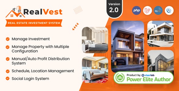 RealVest v2.0 - Real Estate Investment System - nulled