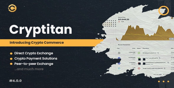 Cryptitan v5.1.1 - Multi-featured Crypto Software & Digital Marketplace