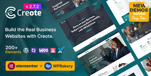 Creote v2.7.5 - Consulting Business WordPress Theme 