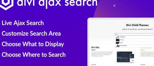 Divi Ajax Search v1.1.3 