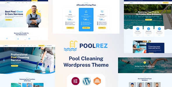 Poolrez v1.0 - Pool Cleaning WordPress Theme 