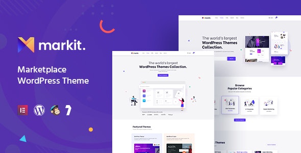 Markite v1.3.9 - Digital Marketplace WordPress Theme 