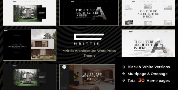 Mrittik v1.0.3 - Architecture and Interior Design Theme 