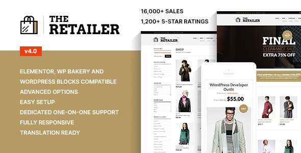 The Retailer v4.3 - Responsive WordPress Theme 