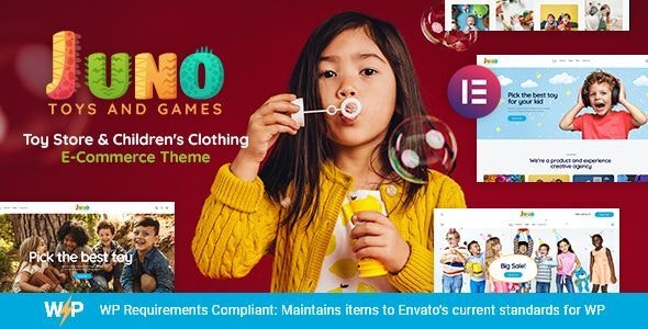 Juno v2.19 - Kids Toys & Games Store WordPress Theme 