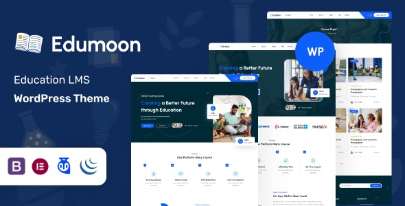 Edumoon v1.3 - Education LMS WordPress Theme 