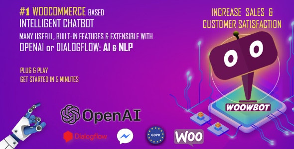 WoowBot v13.8.7 - Chat Bot for WooCommerce