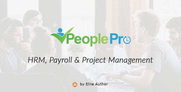 PeoplePro HRM v1.2.10 - Payroll & Project Management