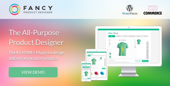 Fancy Product Designer v6.1.6 - WooCommerce plugin