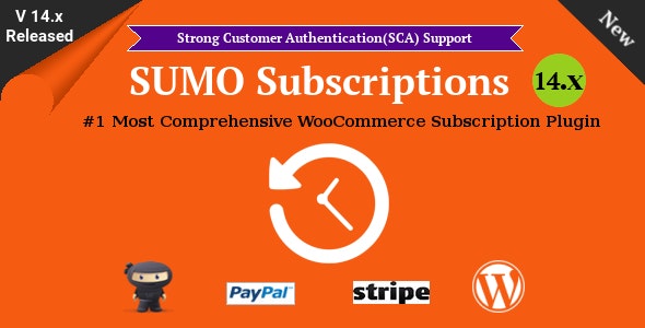 SUMO Subscriptions v15.4.0 - WooCommerce Subscription System