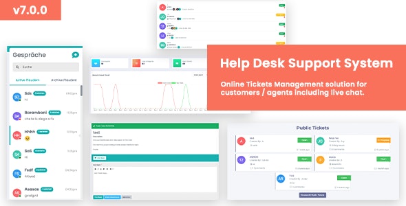 Support v7.0.0 - All in-one Laravel Help Desk Support Management Solution