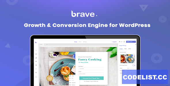 Brave v0.6.4 - Drag n Drop WordPress Popup, Optin, Lead Gen & Survey Builder