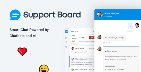 Support Board v3.7.1 - Chat WordPress Plugin - Chat & Support