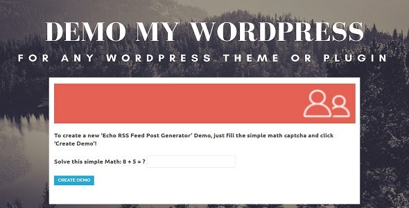 Demo My WordPress v1.1.0 - Temporary WordPress Install Creator