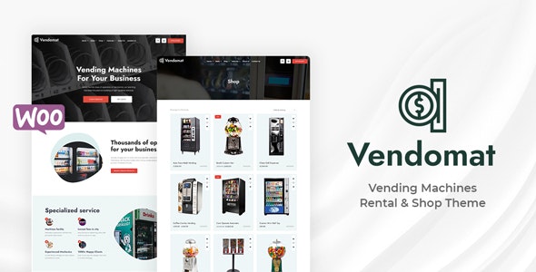 Vendomat v1.3 - Vending Machines WooCommerce Theme 