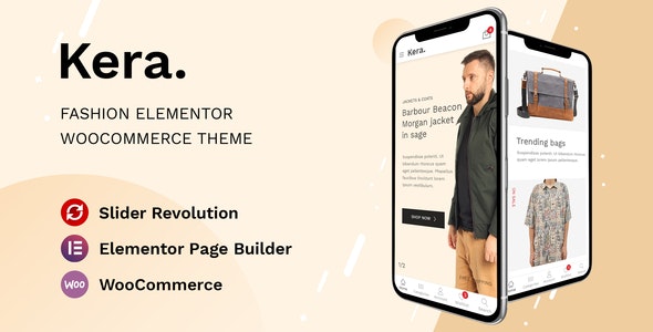 Kera v1.2.11 - Fashion Elementor WooCommerce Theme 