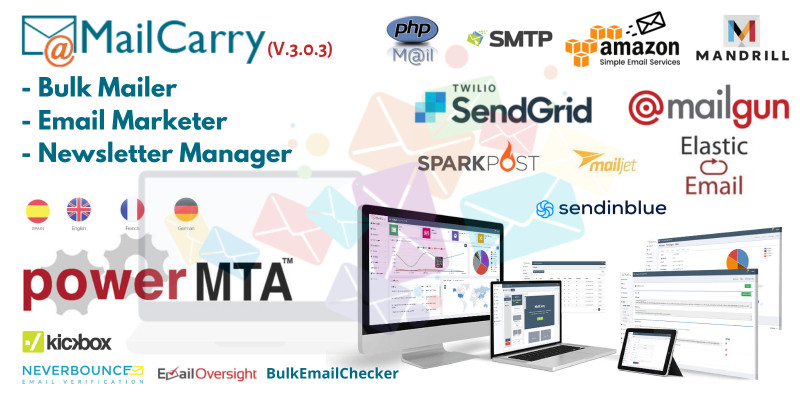 MailCarry v3.0.3 - Email Marketing Software