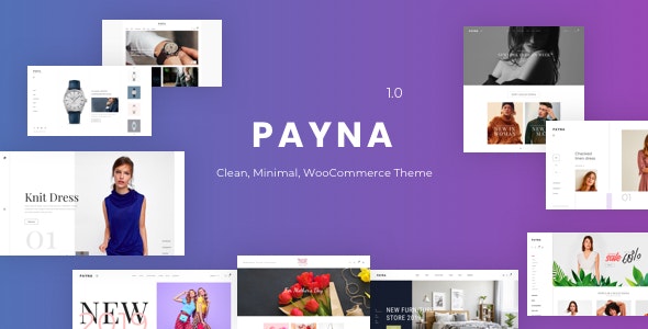 Payna v1.2.5 - Clean, Minimal WooCommerce Theme 