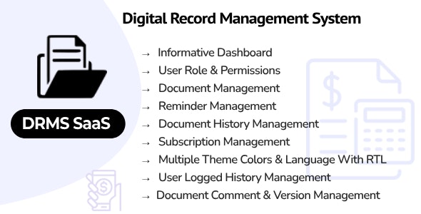 DRMS SaaS v1.5 - Digital Record Management System