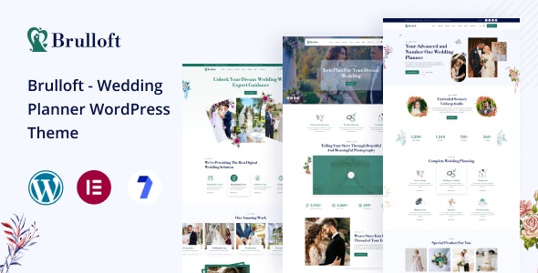 Brulloft v1.0 &#8211; Wedding Planner WordPress Theme 