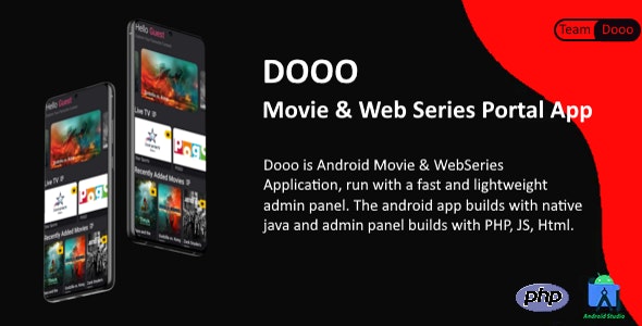 Dooo v2.8.4 - Movie & Web Series Portal App - nulled