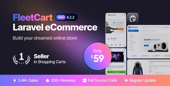 FleetCart v4.2.2 - Laravel Ecommerce CMS - nulled