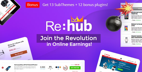 REHub v19.6.6 - Price Comparison, Business Community 