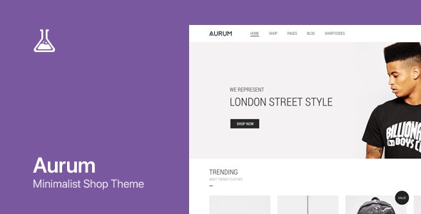 Aurum v3.33 - Minimalist Shopping Theme 