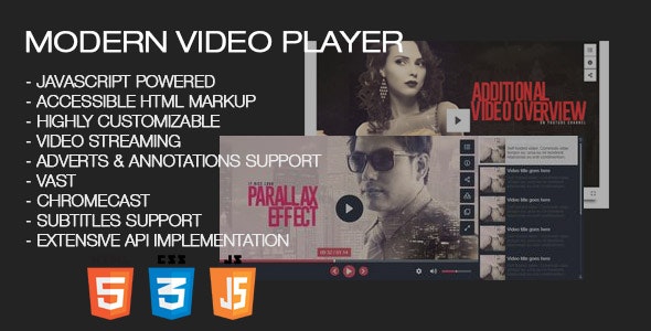 Modern Video Player for Wordpress v10.21 