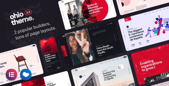 Ohio v3.3.9 - Creative Portfolio & Agency WordPress Theme 