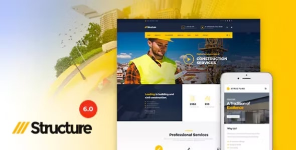 Structure v7.3.1 - Construction WordPress Theme 