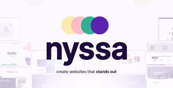 Nyssa v1.4.1 - One & Multi Page Multipurpose WordPress theme 