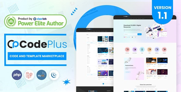 CodePlus v1.1 - Code And Template Marketplace - nulled