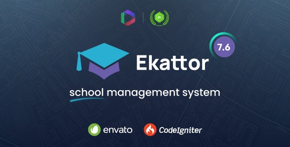 Ekattor v7.6 - School Management System - nulled