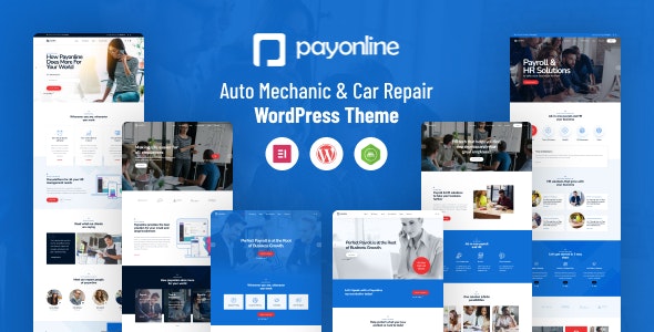 Payonline v2.8 - Online Payroll and HR Software WordPress Theme 