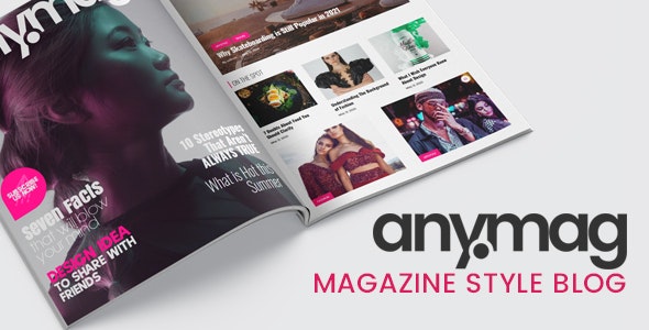 Anymag v2.9.4 - Magazine Style WordPress Blog 