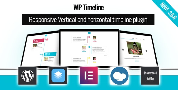 WP Timeline v3.6.6 - Responsive timeline plugin 